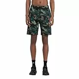 Reebok Herren Modern Camo Pants, Black/ARMGRN, XXL