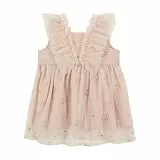 Steiff Kleid EU Größe 74 Pearl Blush, lockere und Bequeme Passform, waschmaschinenfest