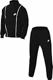 Nike Herren Club Wvn Trainingsanzug, Black/Smoke Grey/Lt Smoke Grey, L