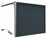 DoorHan Sektional Garagentor mit Stecker | zu Selbstmontage | Größen wählbar | 4 Farben (3500 x 2030 RAL 7016 Anthrazitgrau)