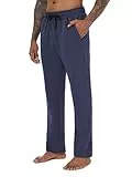 Yageshark Jogginghose Herren Baumwolle mit Stretch, Atmungsaktive Sporthose, Freizeithose Herren Lang, Jogger Trainingshose mit Taschen