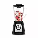 Tefal Blendforce 2 Standmixer, 800 Watt, Powelix-Technologie, stoßfester 1,75 L Behälter aus Thermosglas, Mixer mit Luftkühlsystem, einfache Reinigung, Behälter spülmaschinengeeignet, Schwarz, BL4358