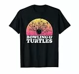 Bowling und Schildkröten oder Schildkröten T-Shirt
