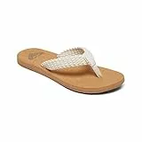 Roxy Damen Porto Badeschuhe, Weiß (Natural Nat), 37 EU