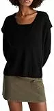 United Colors of Benetton Damen Maglia Scollo V S/M 126wd4033 Herren Weste, Schwarz, Small
