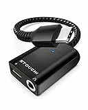 USB C Kopfhörer Adapter und Laden,Stouchi USB Typ C auf 3,5 mm Klinke Aux Adapter,Hi Res DAC,Sicheres 30W Schnellladen,Kompatibel mit i-Phone 15 Pro/Max,Samsung Galaxy S24 S23,iPad Air/Pro/Mini,Pixel