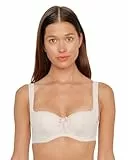 Susa Damen 7592 Dirndl-BH, Halbtransparent, Pure Beige, 80C