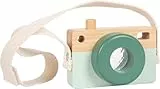 small Foot Spielzeugkamera „Safari“ aus FSC® 100%-zertifiziertem Holz, Kinderkamera mit Kaleidoskop-Effekt, Lernspielzeug ab 12 Monaten, 12734