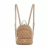 GUESS Damen Manhattan Rucksack, Latte-Logo, One Size