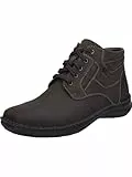 Josef Seibel Herren Schnürstiefeletten New Anvers 35,Weite K (Extra weit),Wechselfußbett,uebergangsstiefel,schnürboots,Moro,43 EU