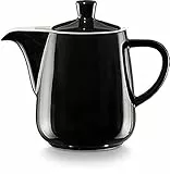 Melitta Pozellankanne, Schwarz, 0,6 L Kanne