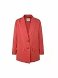 Pepe Jeans Damen Blazer Silvie Relaxed Fit Bordeaux (75) XS
