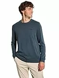 Street One MEN Basic Baumwoll Pullover Dusk Blue M
