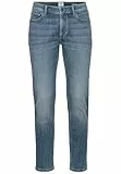 camel active Herren Regular Fit Houston Stretch Jeanshose Dunkelblau, menswear-36/34
