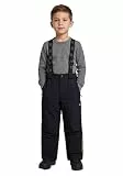 Kabooki LEGO® Skihose Kinder - wasserdichte (10.000 mm) & Winddichte Winterhose | Abnehmbare Träger, verschweißte Nähte und Cordura-Verstärkung | Mit Wachstumsfunktion