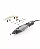 Dremel 2050 Stylo+ Multifunktionswerkzeug 9W Set (mit 15 Zubehören, Variable Drehzahleinstellung bis 22.000 1/min für Gravieren und Kreative Aufgaben mit Glas, Holz, Leder, Stein) mit Kartonverpackung