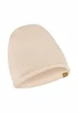 camel active Damen Beanie aus Reiner Baumwolle Karamell, Womenswear-OS