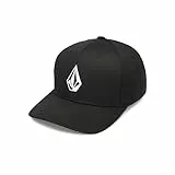 Volcom Herren Full Stone Flexfit Hat Cap, schwarz, L