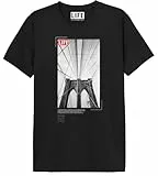 Life Magazine Herren Melifemts004 T-Shirt, Schwarz, XXL
