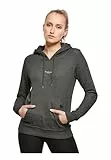 Miss Tee Damen Heartbreaker Lovetaker Hoody Charcoal, L
