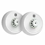 X-Sense funkvernetzter Hitzemelder mit versiegelter 10-Jahres-Batterie und einfacher Installation, Wärmemelder kompatibel mit Basisstation, XH02-M, 2-Pack