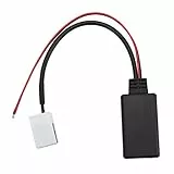KIMISS Bluetooth Adapter für Auto - 12Pin Aux Kabel, geeignet für C2 C3 C4 C5 C6 C8, drahtloser Musikempfänger