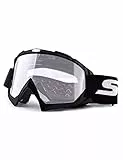 SGTTX Motorradbrille, ATV Dirt Bike Off Road Racing MX-Fahrbrille Anti-UV-Schutzbrille Winddichte staubdichte Motocross-Brille Anti-Scratch-Motorradbrille zum Radfahren/Reiten/Klettern/Skifahren
