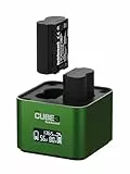 Hähnel - ProCube3 - Für Fujifilm - DSLR Duo-Ladegerät - Schnelleres Laden - USB Typ-C Eingang