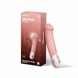 Satisfyer G-Punkt-Vibrator Vibes Master | Dildo & Vibrator für die Frau | Leise und starke Klitoris-Stimulation | Erotisches Sex-Spielzeug | Stimulator für Sie | Wasserdichtes (IPX7) Sex-Toy