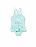 Playshoes UV-Schutz Badeanzug Mädchen Schwimmanzug Badebekleidung, Einhornmeerkatze, 98/104