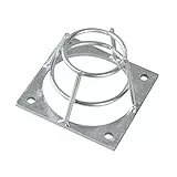 Windhager Nesträuberschutz für Nistkästen, sicherer Fluglochschutz, Spechtschutz, Zubehör für Nistkasten, 7 x 7 x 4cm