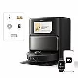 Mova V50 Ultra Complete Saugroboter mit Wischfunktion 24.000 Pa, 6cm Hindernisüberwindung, Liftable Navigation+RGB AI+LED, 80℃ Heißwasserwäsche & 63℃ Selbsttrocknung, DuoSolution System, Tricut Bürste