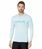 Hurley Herren OAO Quickdry Rashguard LS Rash-Guard-Shirt, Sea Haze, XL