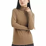 Daesar Thermounterwäsche Set, Funktionswäsche Damen Skiunterwäsche Winter L Thermowäsche Unterwäsche Wärmend Kaffee