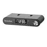 TechniSat Viola Küchenradio - Unterbau Radio mit UKW/FM, LED Display, Arbeitsleuchte, Timer, Bluetooth, Weckfunktion, Freisprecheinrichtung, 5 W Lautsprecher