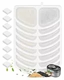 Haliya 16 Pack Filter für Oneisall katzenbrunnen, Ultra Silent 2.5L Trinkbrunnen für Katze, Dreifache Hocheffiziente Filtration, 8 Katzenbrunnen Filter mit 8 Schaumstofffilter (8+8)