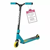 HUDORA Stunt Scooter Kinder - Hochwertiger Stunt Roller für Kinder von 6 - 10 Jahren I Robuster Freestyle Scooter mit 360°-BMX-Lenkung - Kindgerechter Trick Roller für bis zu 100 kg