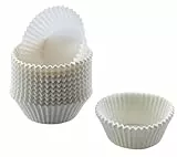 Original Kaiser Inspiration Muffinförmchen Papier weiß, 200 Stück, Standardgröße 7 cm, Cupcake Förmchen, Muffinförmchen Papier fettdicht, ideal für süße und herzhafte Muffins