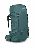 Osprey Renn Mujer Mochila, 65L, Cascade Blue/Melon Orange, O/S