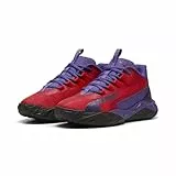 PUMA Jugendliche Dagger 2 Mid Basketballschuhe 38, Team Violet for All Time Red Black Purple