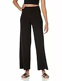 The Drop Catalina Rippstrick-Hose zum Hineinschlüpfen, für Damen, schwarz, Größe M