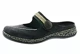 Rieker Damen 46391 Clogs, Schwarz Schwarz 00, 40 EU