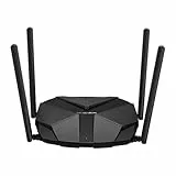 Mercusys MR85X Wi-Fi 6 WLAN-Router, Dualband AX3000, 1 × 2,5G-Port + 3 × Gigabit-Ports, unterstützt OpenVPN/L2TP/IPSec/WireGuard, WPA3, Kindersicherung, Keine DSL-Unterstützung