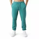 SMILODOX Jogginghose Herren Ilyas, Regular Fit Sweathose mit Taschen, Kordelzug am Bund, graviertem Metalllabel am Oberschenkel, weichem Material, Bequeme Freizeithose für Streetstyle und Alltag