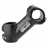TRIWONDER 31.8 Vorbau, Einstellbare Lenkervorbau 45 Grad, Fahrradlenker 90mm, Gabelschaft Extender für Fahrrad BMX MTB Rennrad (Schwarz, 31.8 x 90 mm)