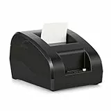 Bisofice Bondrucker Thermodrucker 58mm Belegdrucker Bluetooth USB Quittungsdrucker Kompatibel mit Windows/Linux/Android, Unterstützung ESC/POS