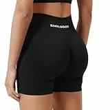 SMILODOX Shorts Damen Nomeli Scrunch, Kurze Seamless Sportshorts Shaped Fit, Booty Scrunch & Kontur-Design, Radlerhose elastisch & bequem, ideal für Training, Freizeit, Gym, Workout & Alltag