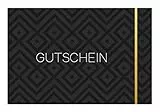 Merz Designkarten 1 Gutscheinkarte Geschenkgutscheine. Gutscheine für Business privat Geburtstag Gutscheinkarten Gutschein mit Kuvert als Geschenk Weihnachten Birthday etc.