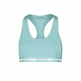 PUMA Damen Racer Back Sports Bra, Mint, XL EU