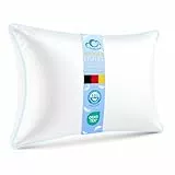 CloudÉtoile Kopfkissen 40x80 Daunenkissen Federkissen - Kissen 40x80 cm Daunen und Federn Bettkissen in Hotelqualität - 3-Kammer Daunenkissen Schlafkissen Ökotex-Zertifiziert - Schlaf wie auf Wolken